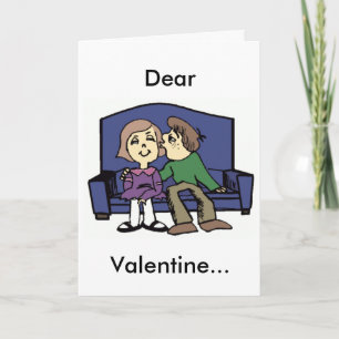 Jag gillar dig Valentine Helgkort