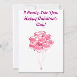 Jag gillar ditt Valentinkort Julkort