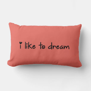 Jag gillar Dream Pillow Lumbarkudde