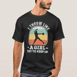 Jag gillar en flicksoftboll för Coolor. T Shirt