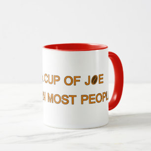 Jag gillar en kopp joe mer... Roliga kaffeslogan