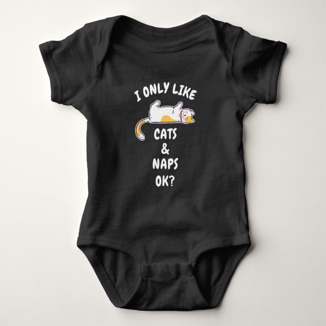 JAG GILLAR ENDAST KATTER & BLUND OK? T SHIRT (Framsida)