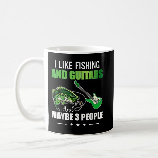 Jag gillar fiske och gitarrer och kanske 3 persone kaffemugg (Vänster)