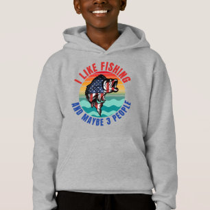 JAG GILLAR FISKE OCH KANSKE 3 PERSONER T SHIRT