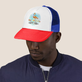Jag gillar flamingos -De är inte som jag  Keps