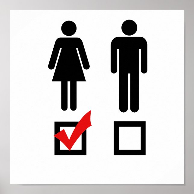 Jag gillar flickor poster (Framsidan)