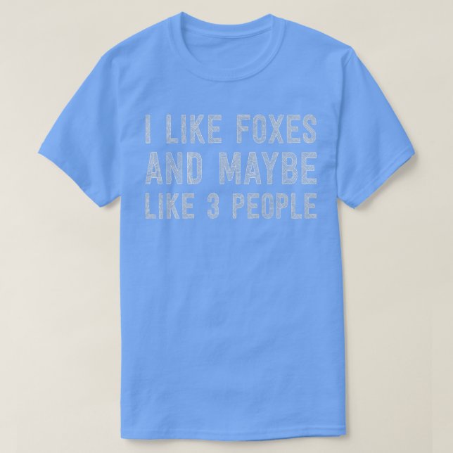 Jag gillar Foor och kanske 3 People Premium T Shirt (Design framsida)