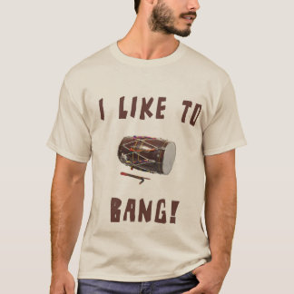 Jag gillar för att banka! Desi T-tröja Tee Shirt