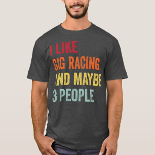 Jag gillar Gig Tävla kanske 3 personer T Shirt