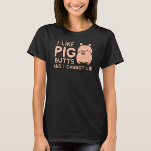 Jag gillar GRIS Butts Barbecue T Shirt