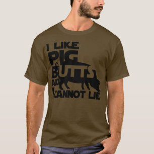 Jag gillar gris-knut t shirt