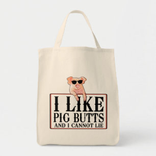 Jag gillar grisändor bacon och alla tygkasse