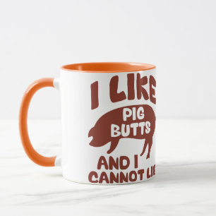 Jag gillar grisändor, och jag kan inte ljuga mugg