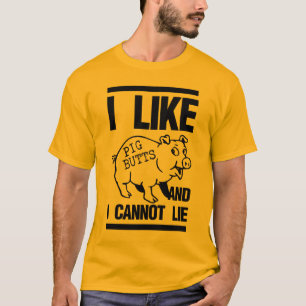 jag gillar grisändor t-shirt