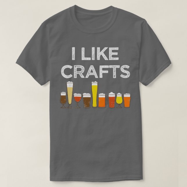 Jag gillar hantverk t shirt (Design framsida)