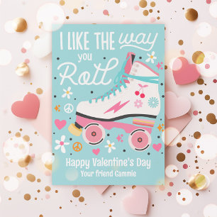 Jag gillar hur du roterar Valentine Classroom-kort Inbjudningar