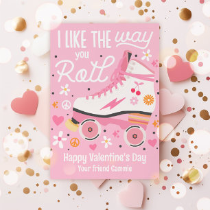 Jag gillar hur du roterar Valentine Classroom-kort Inbjudningar
