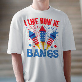 Jag gillar hur han bangar en par matchande familje t shirt