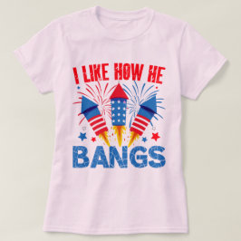 Jag gillar hur han bangar en par matchande familje t shirt