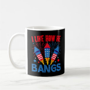 Jag gillar hur han smäller Par Matcher Familjeåter Kaffemugg