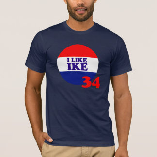 Jag gillar Ike den enkla T-tröja T-shirt