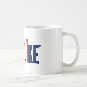 Jag gillar Ike - vintageval Kaffemugg