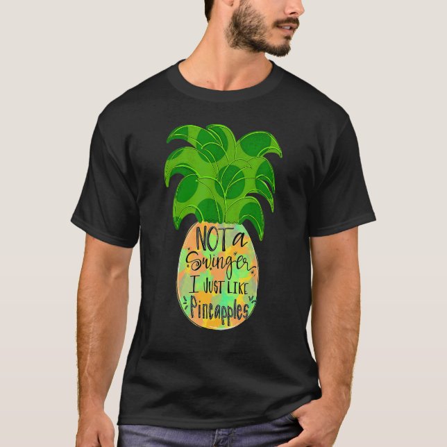 Jag gillar inte anas. t shirt (Framsida)