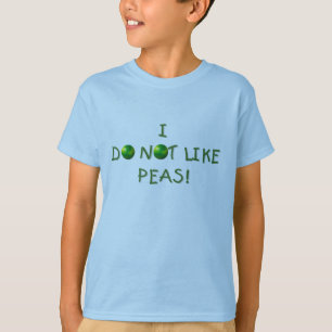 Jag gillar inte ärtaTshirts och gåvor Tee