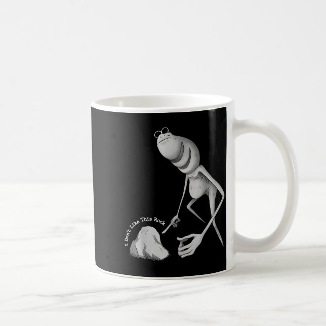 Jag Gillar Inte Den Här Stenen Roliga Marcus The W Kaffemugg (Höger)