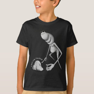 Jag Gillar Inte Denna Sten Roligt Marcus The Worm  T Shirt