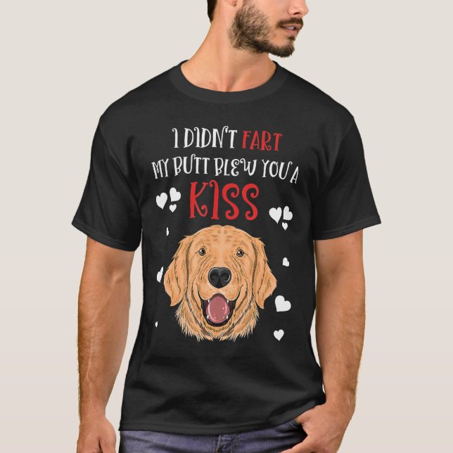 Jag gillar inte min knut. Blew dig en kiss. T Shirt (Framsida)