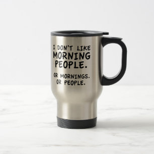 Jag gillar inte morgonfolk resemugg