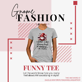 Jag gillar inte morgonfolk T-Shirt