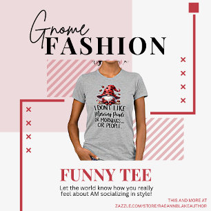 Jag gillar inte morgonfolk T-Shirt