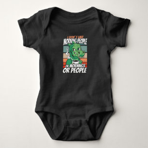 Jag gillar inte morgonmänniskor eller morgnar elle t shirt