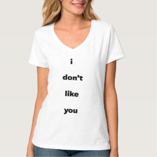 Jag Gillar Inte Skämt Humor T Shirt