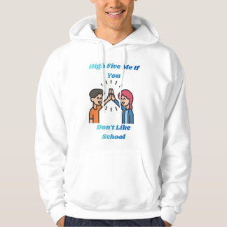 Jag gillar inte skoltröja hoodie