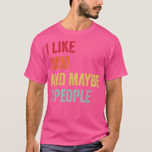 Jag gillar Judo kanske 3 personer T Shirt
