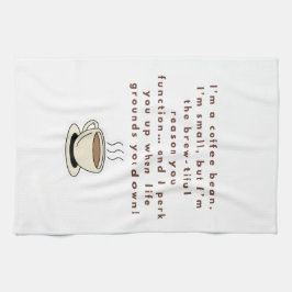 Jag gillar kaffe kökshandduk