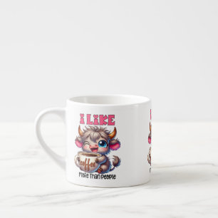 Jag gillar kaffe mer än människor espressomugg