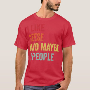 Jag gillar kanske 3-personer t shirt
