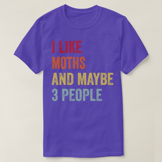 Jag gillar kanske 3 personer t shirt (Design framsida)
