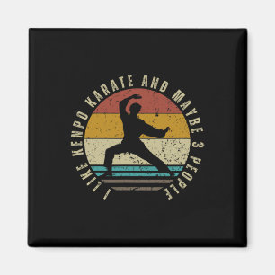 Jag Gillar Kenpo Karate Och Kanske 3 Människor Rol Magnet