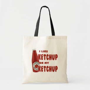 Jag gillar Ketchup på min Ketchup Tygkasse