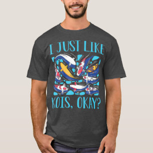 Jag gillar Kois okej Vintage Japan Pond Fish T Shirt
