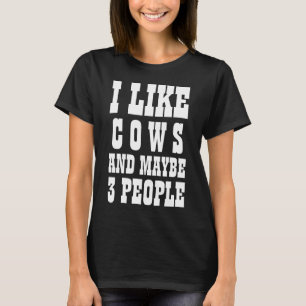 JAG GILLAR KOR OCH KANSKE 3 PERSONER T-Shirt