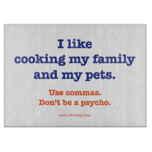 Jag gillar laga mat min familj och min Pets.