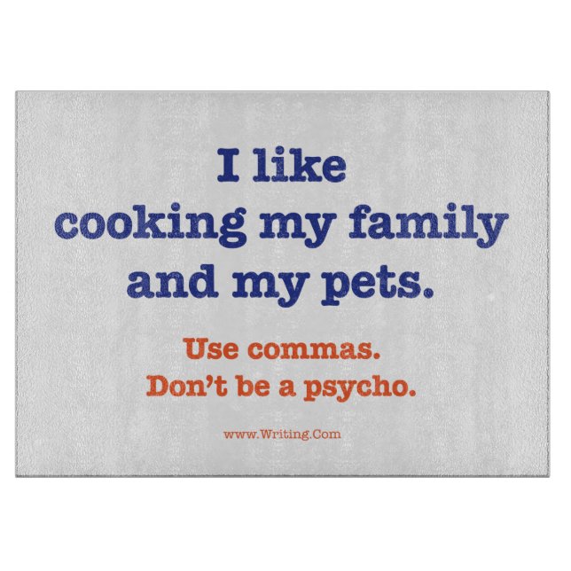 Jag gillar laga mat min familj och min Pets. (Framsidan)