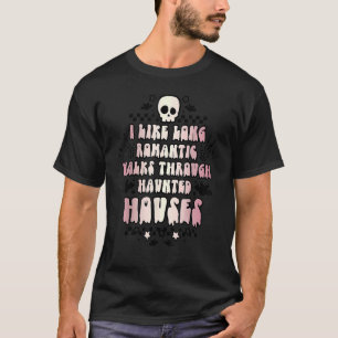 Jag gillar långa romerska promenader genom hemlösa t shirt