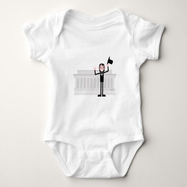 Jag gillar lincoln tee (Framsida)